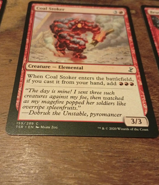 Magic The Gathering Coal Stoker 159/289 TSR Time Spiral Remastered