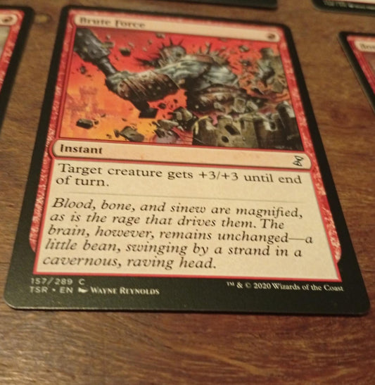 Magic The Gathering Brute Force 157/289 TSR Time Spiral Remastered