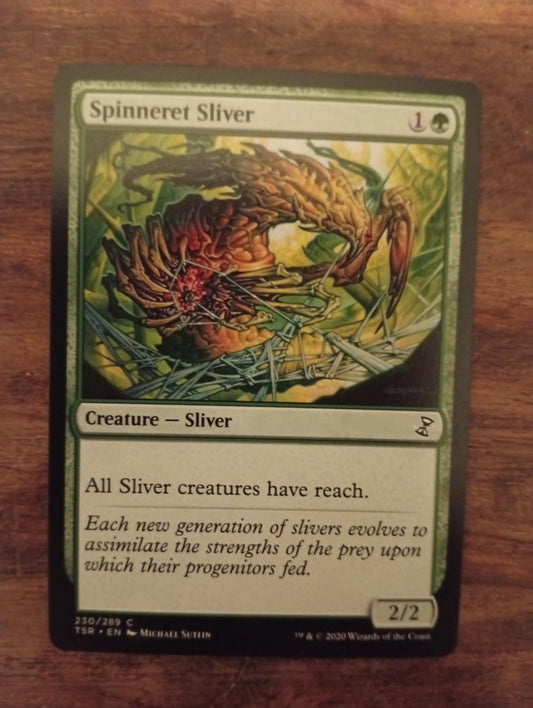Magic The Gathering Spinneret Sliver 230/289 TSR Time Spiral Remastered