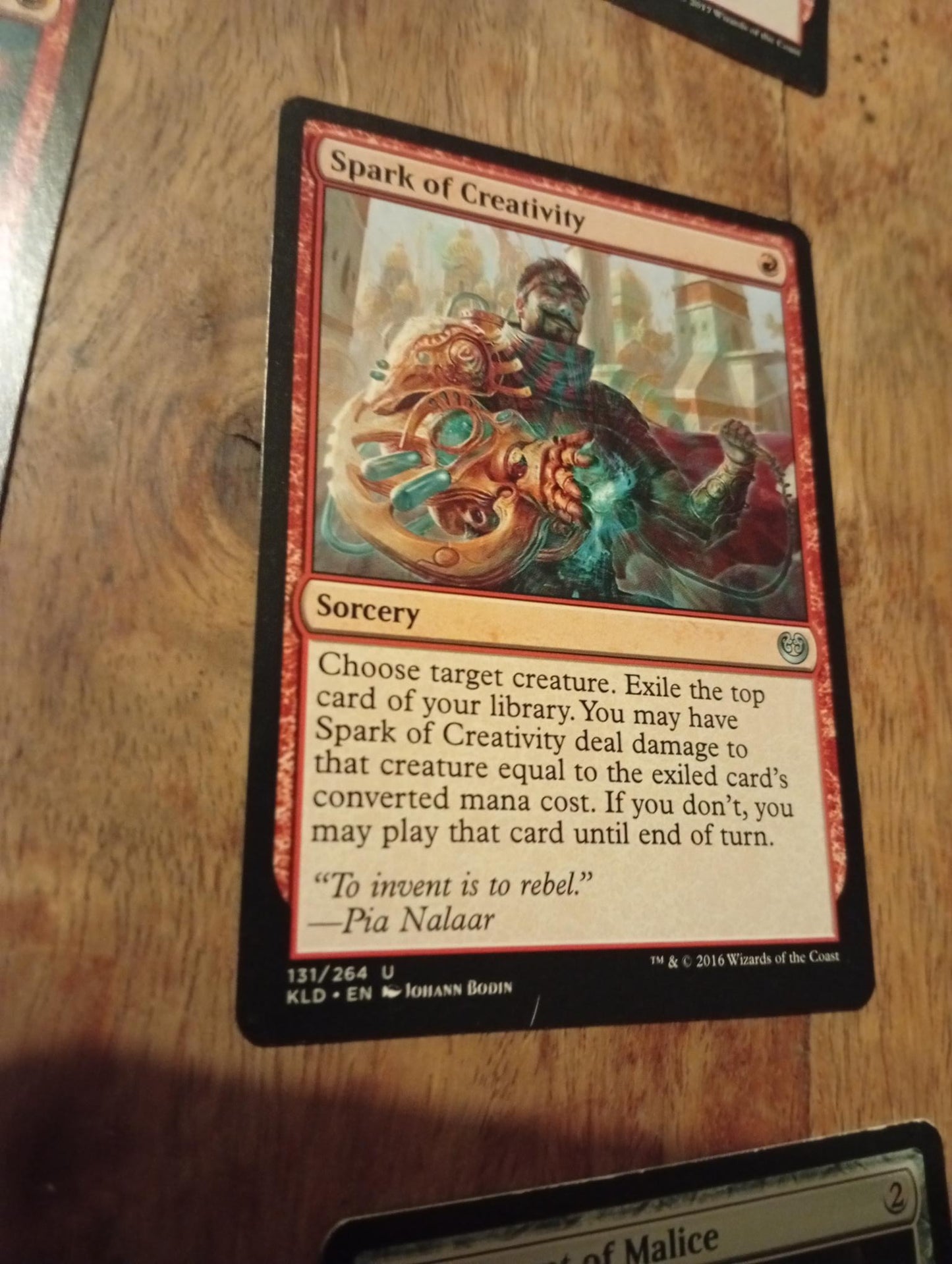 Magic The Gathering Spark of Creativity 131/264 Kaladesh