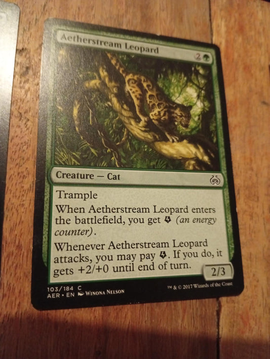 Magic The Gathering Aetherstream Leopard 103/184 Aether Revolt