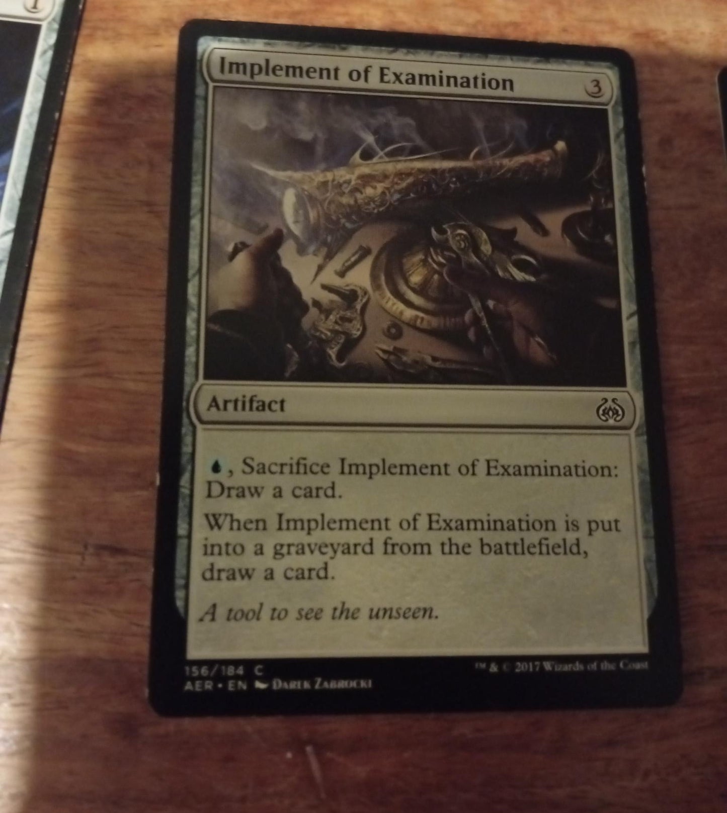 Magic The Gathering Implement of Examination 156/184 Aether Revolt