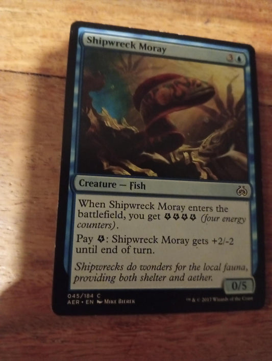 Magic The Gathering Shipwreck Moray 045/184 Aether Revolt