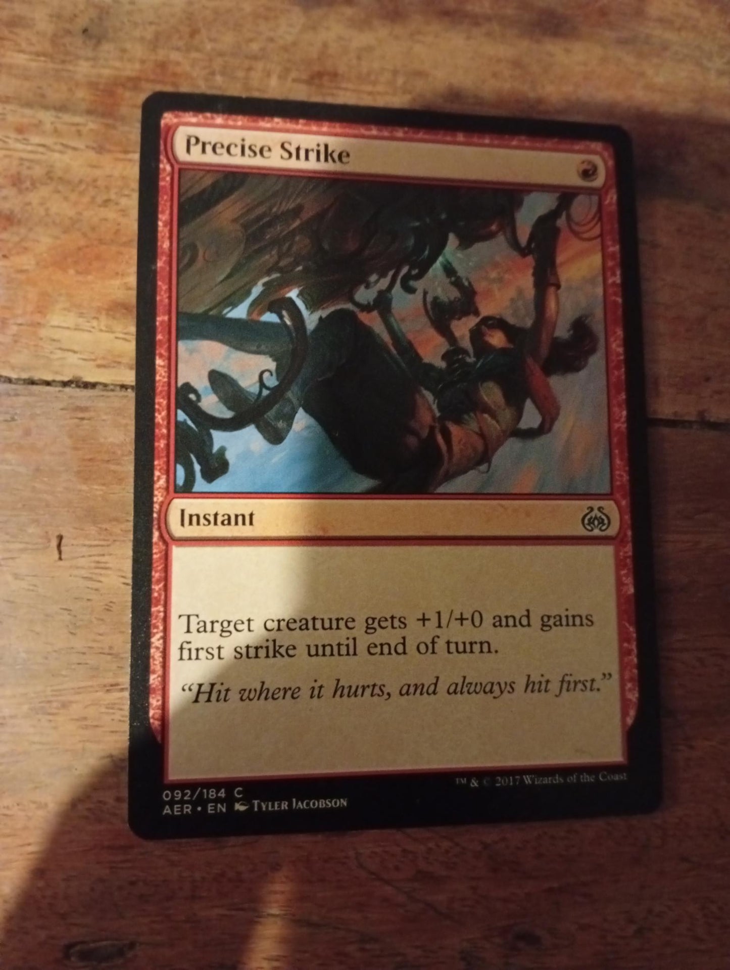 Magic The Gathering Precise Strike 092/184 Aether Revolt