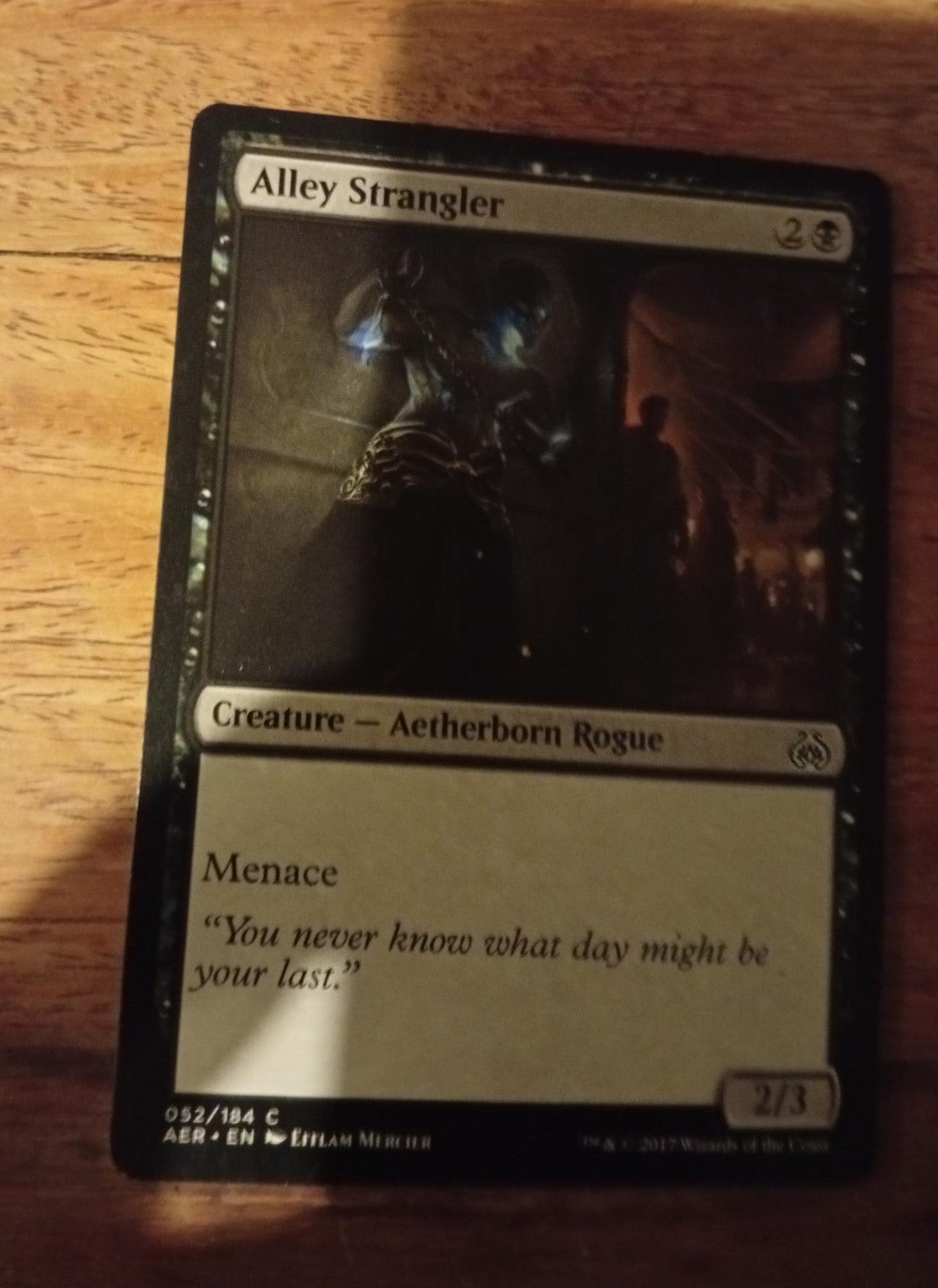 Magic The Gathering Alley Strangler 052/184 Aether Revolt