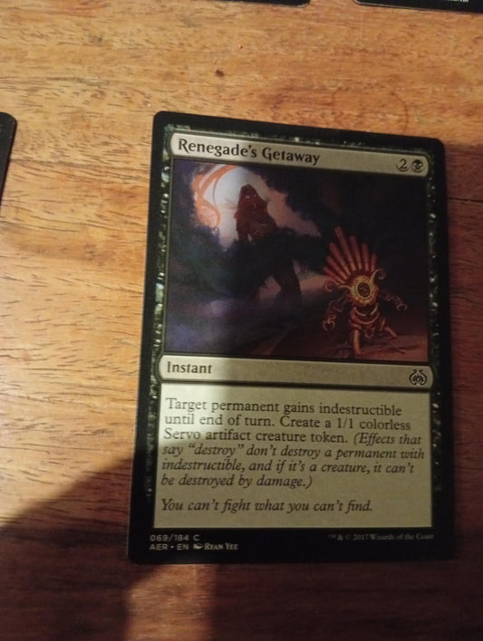 Magic The Gathering Renegade's Getaway 069/184 Aether Revolt