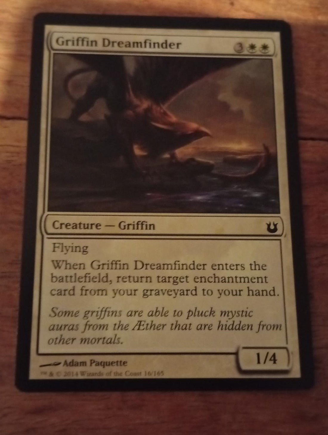 Magic The Gathering Griffin Dreamfinder 16/165 Born of the Gods