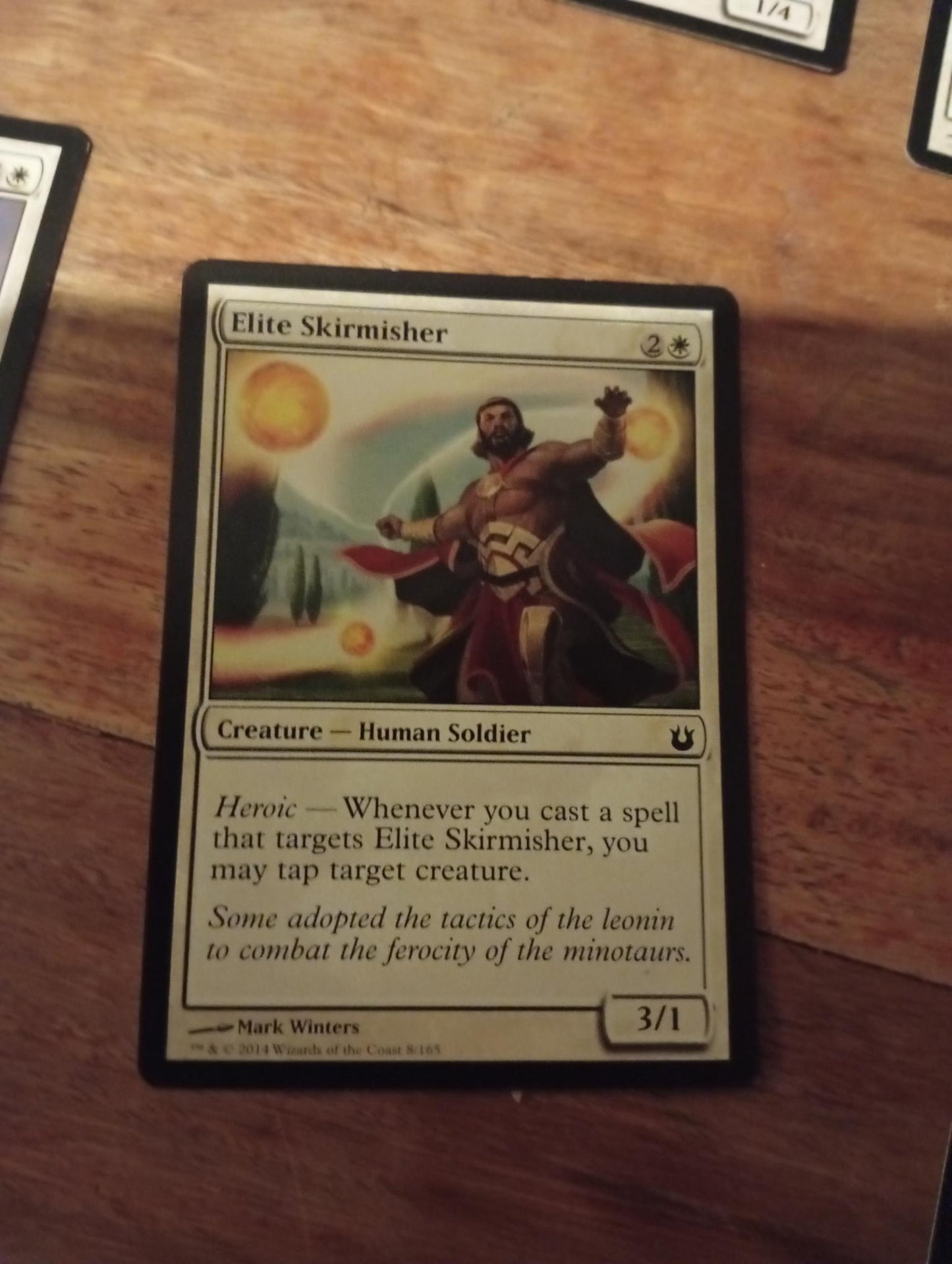 Magic The Gathering Elite Skirmisher 8/165 Born of the Gods