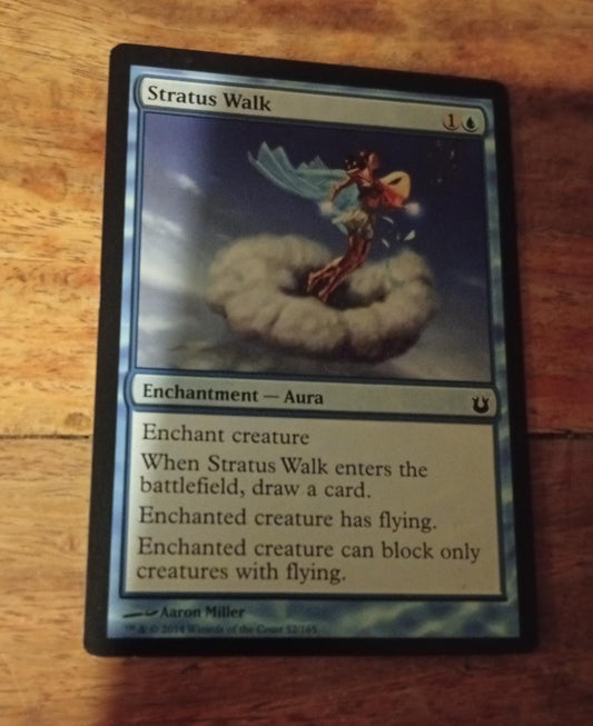 Magic The Gathering Stratus Walk 52/165 Born of the Gods