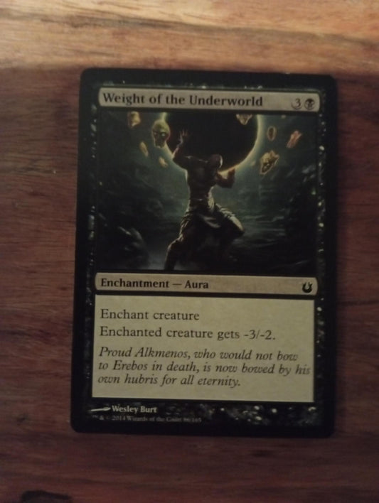 Magic The Gathering Weight of the Underworld 86/165 Born of the Gods