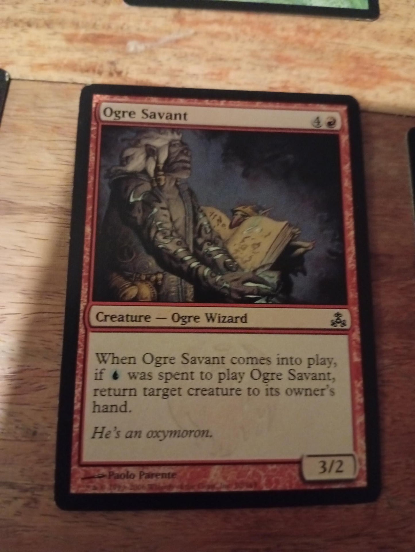 Magic The Gathering Ogre Savant 70/165 Guildpact
