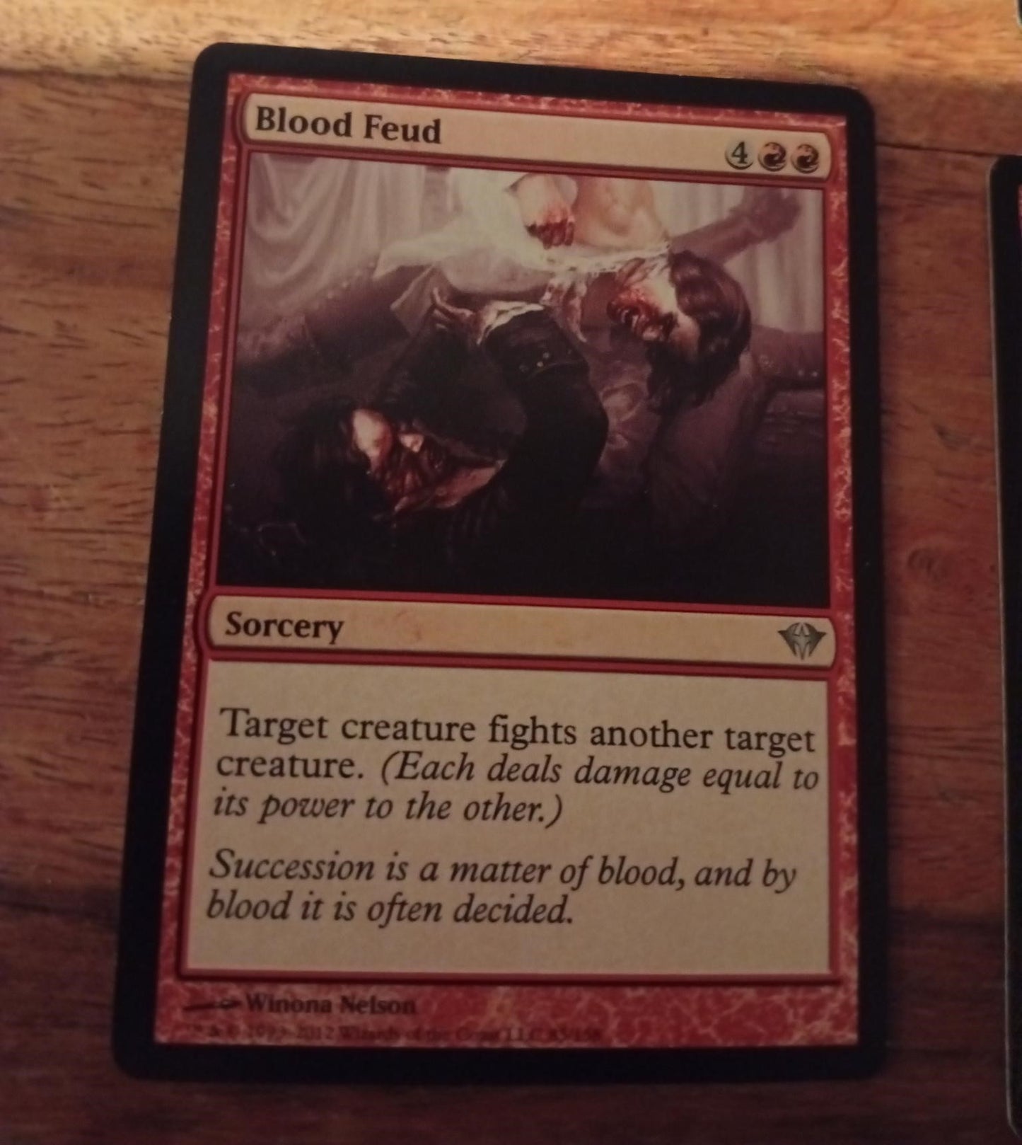 Magic The Gathering Blood Feud 83/158 Dark Ascension
