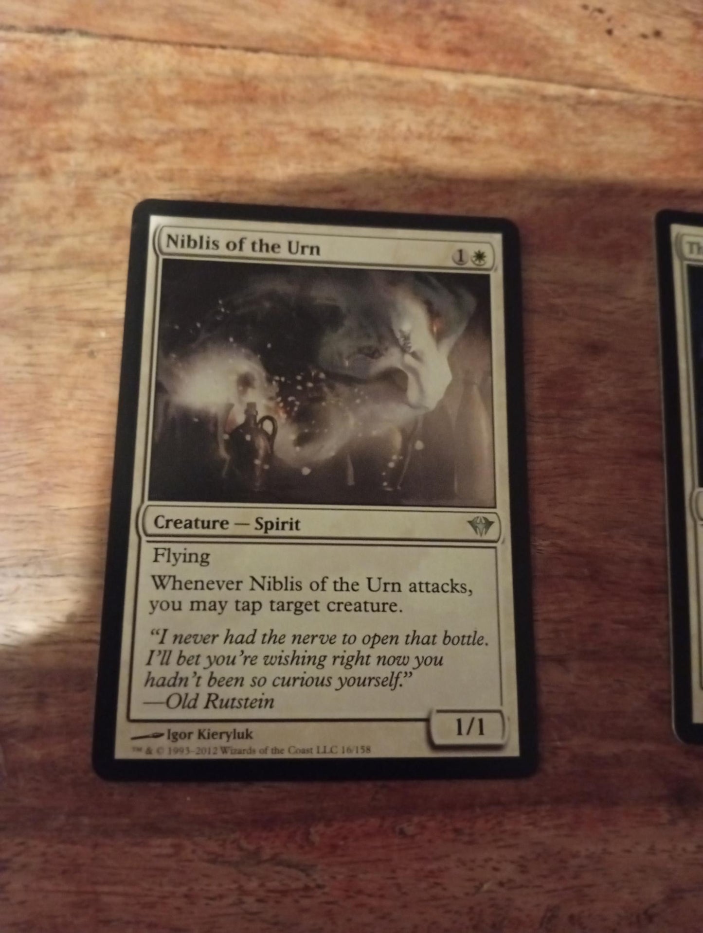 Magic The Gathering Niblis of the Urn 16/158 Dark Ascension