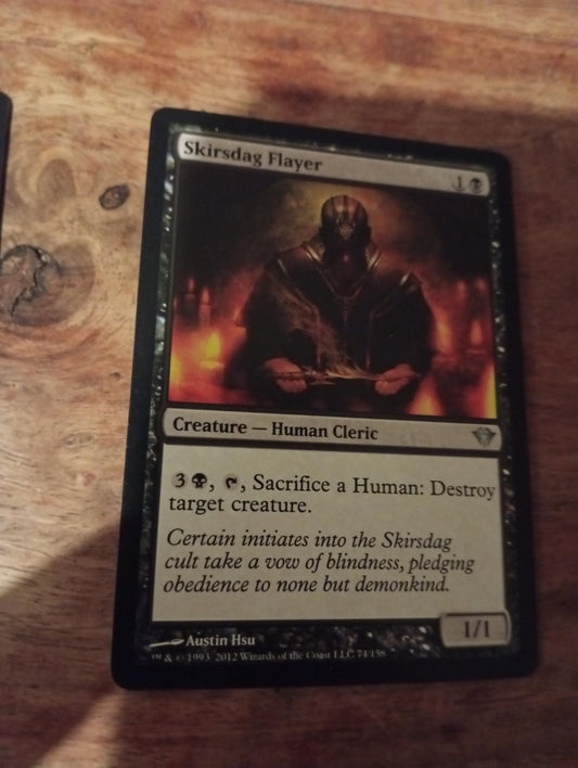 Magic The Gathering Skirsdag Flayer 74/158 Dark Ascension