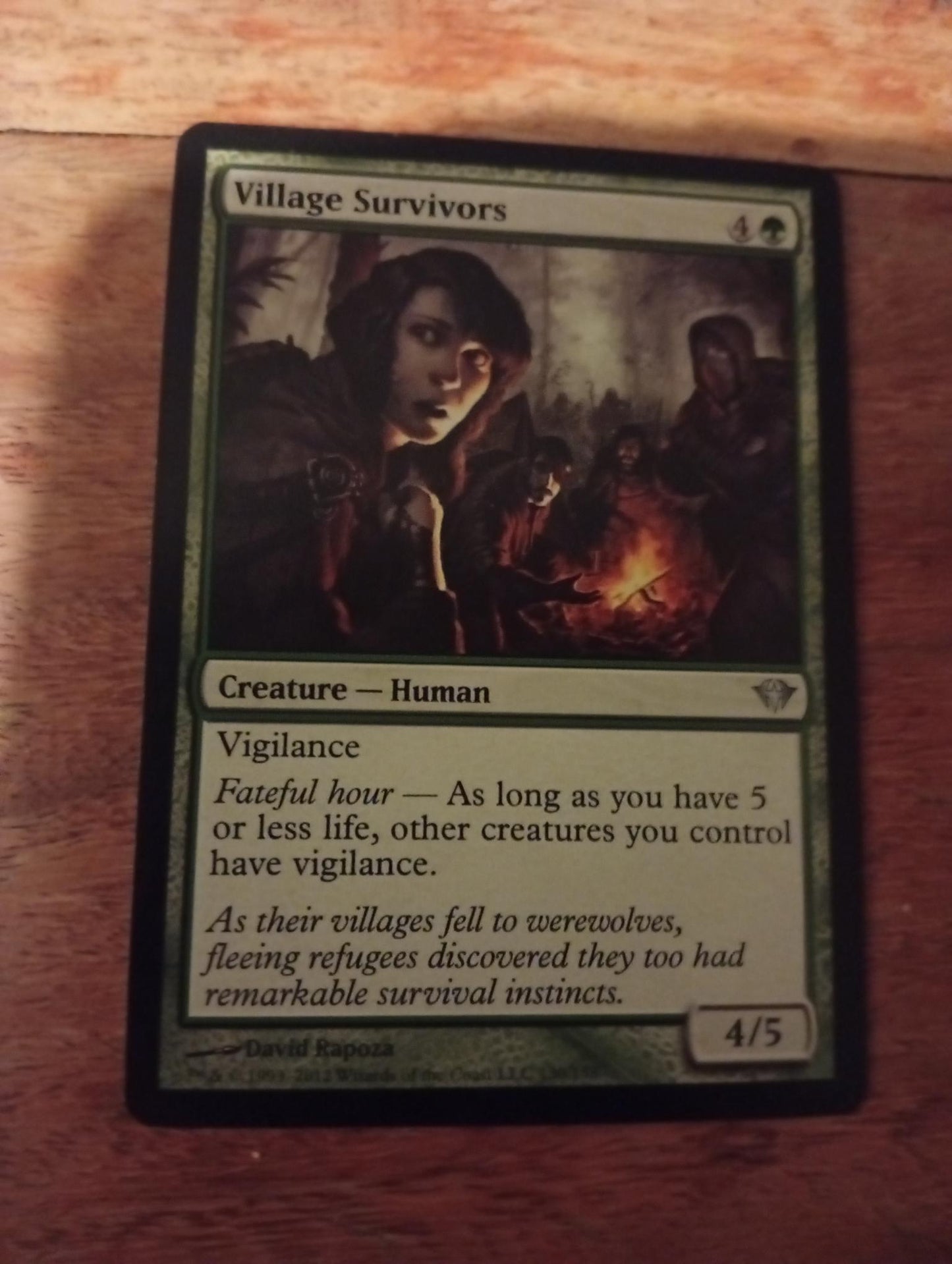 Magic The Gathering Village Survivors 130/158 Dark Ascension