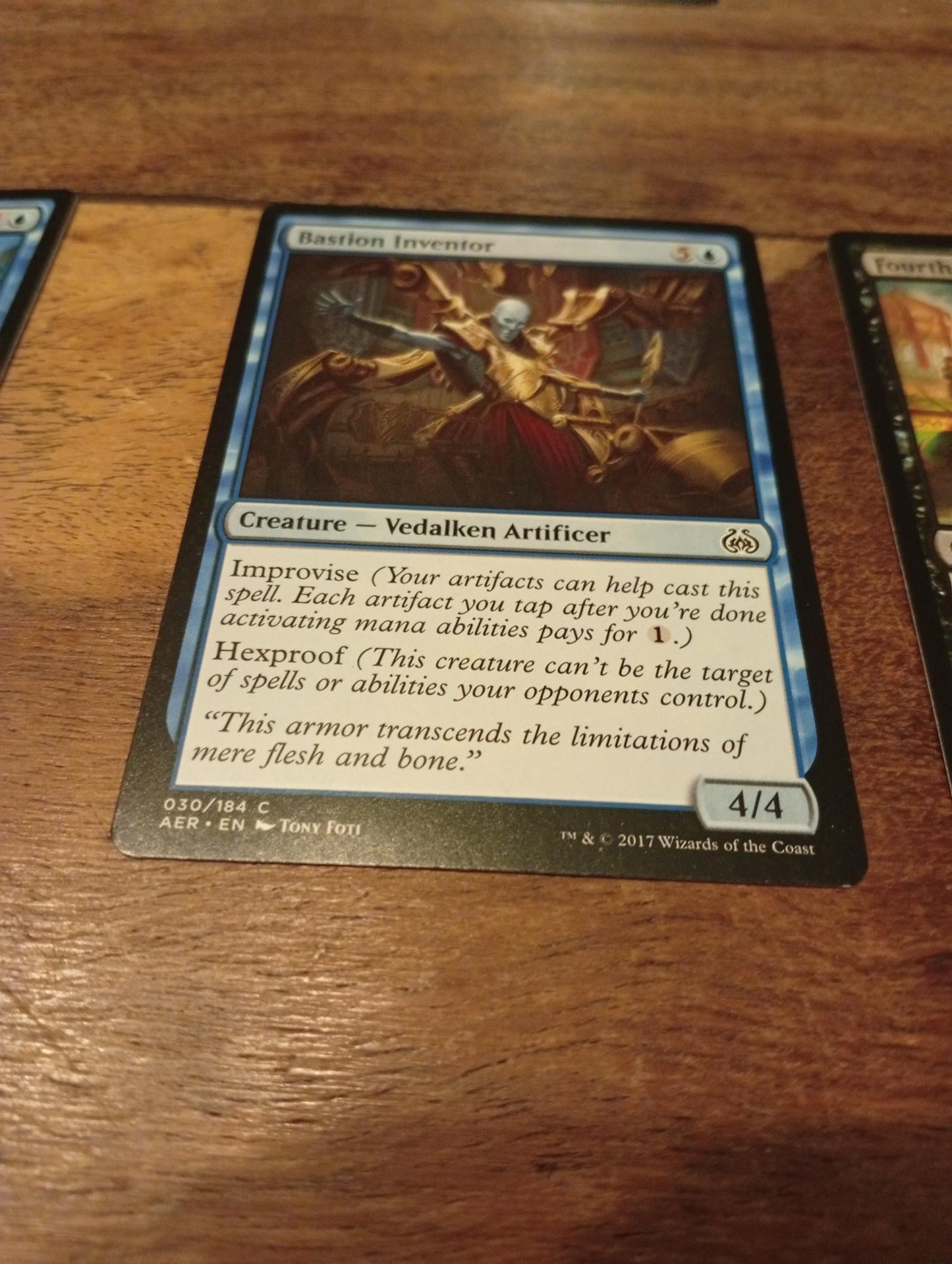 Magic The Gathering Bastion Inventor 030/184 Aether Revolt
