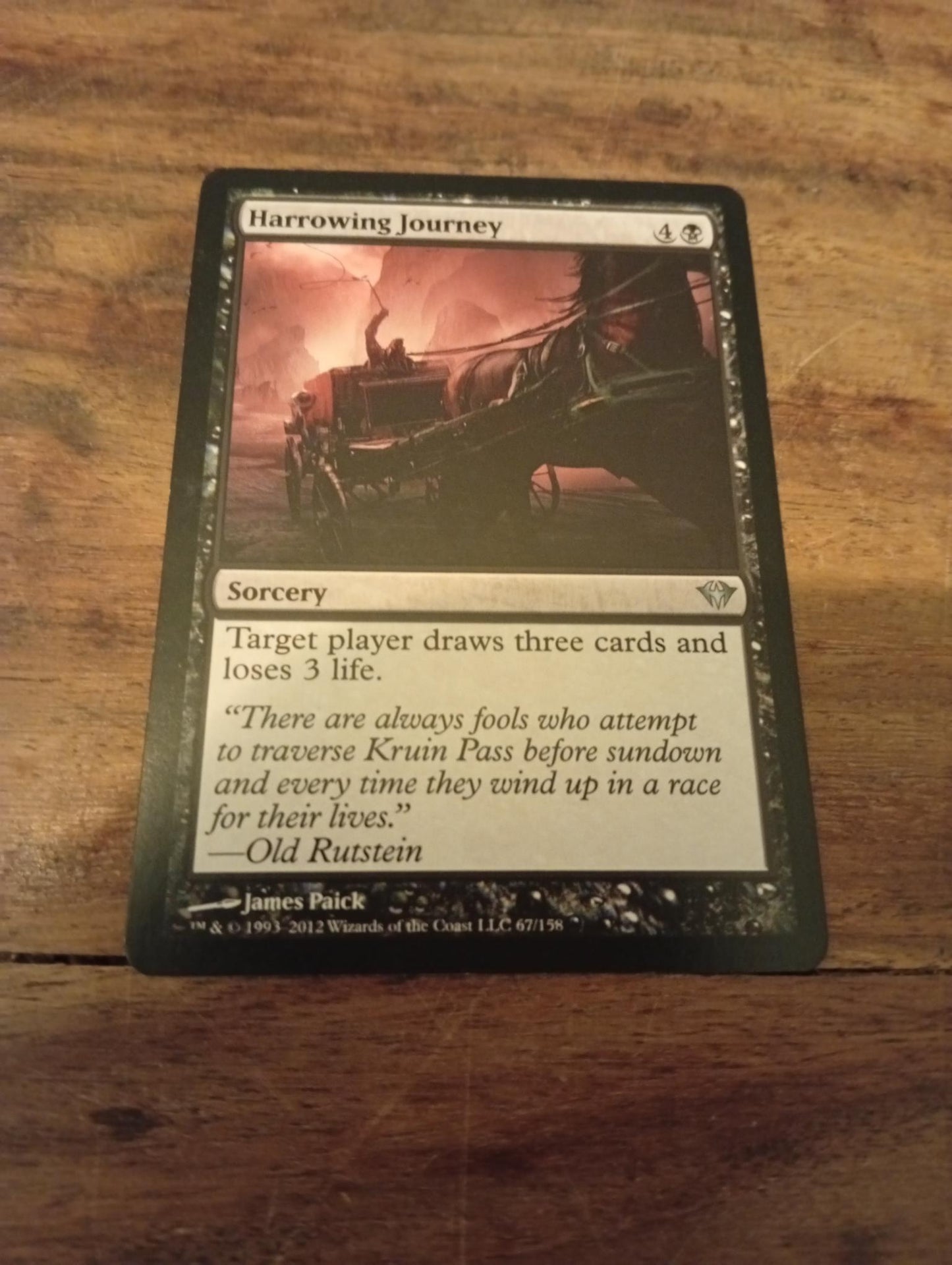 Magic The Gathering Harrowing Journey 67/158 Dark Ascension
