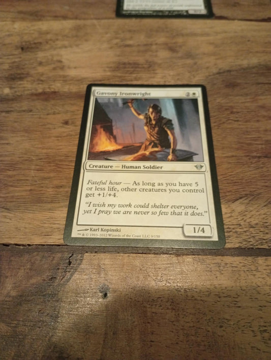 Magic The Gathering Gavony Ironwright 9/158 Dark Ascension