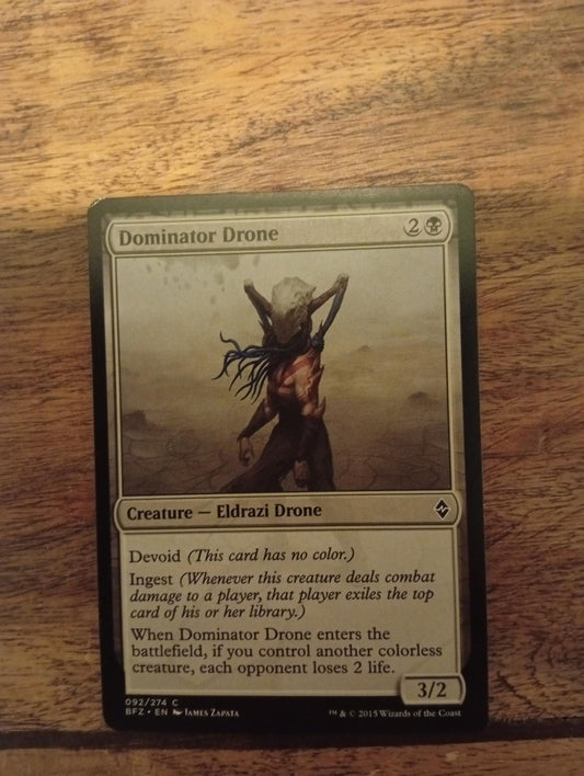 Magic The Gathering Dominator Drone 92/274 Battle for Zendikar