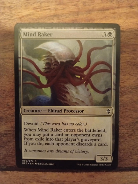Magic The Gathering Mind Raker 95/274 Battle for Zendikar