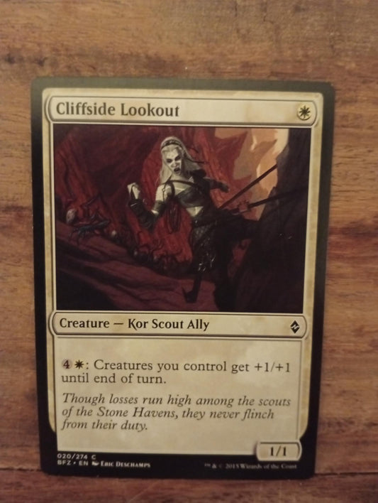 Magic The Gathering Cliffside Lookout 020/274 Battle for Zendikar