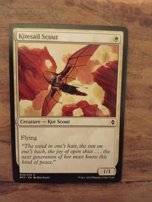 Magic The Gathering Kitesail Scout 033/274 Battle for Zendikar