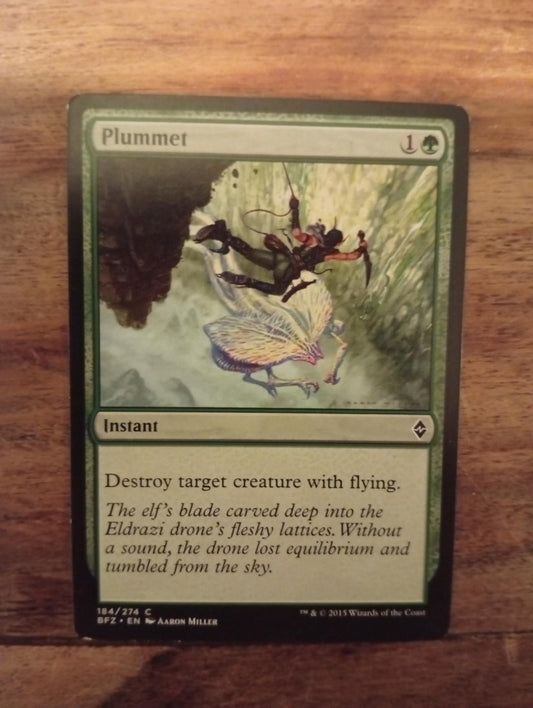 Magic The Gathering Plummet 184/274 Battle for Zendikar
