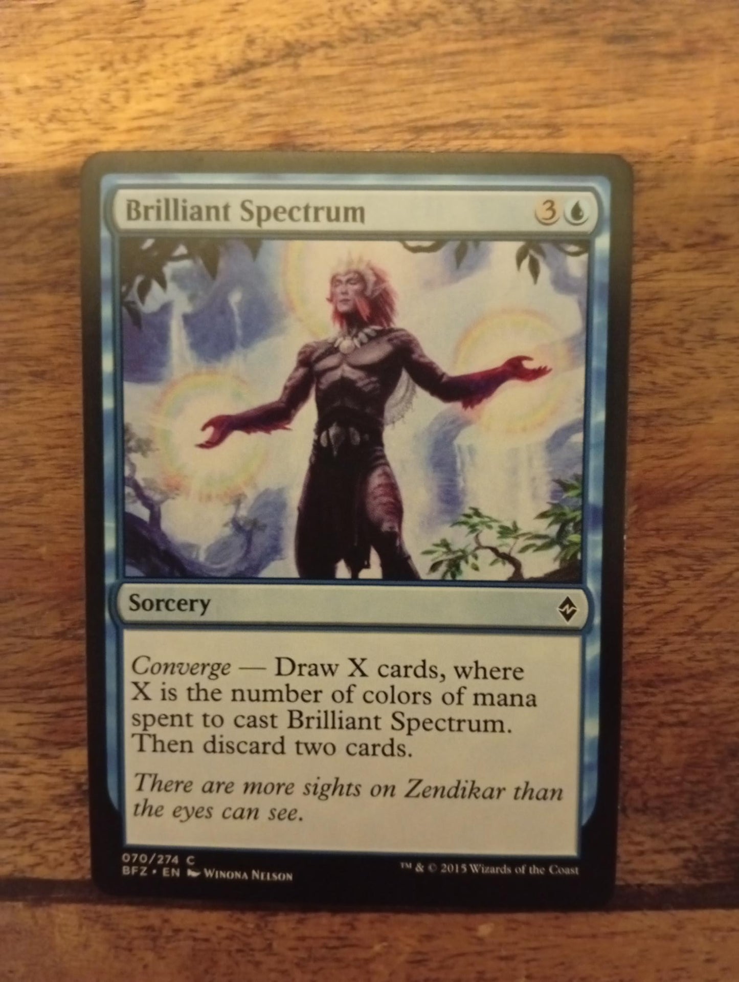 Magic The Gathering Brilliant Spectrum 070/274 Battle for Zendikar
