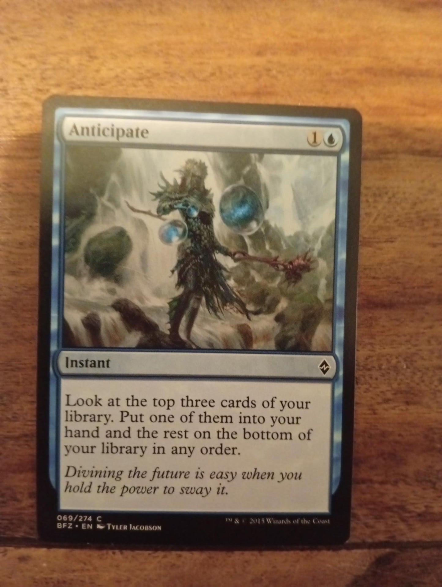 Magic The Gathering Anticipate 069/274 Battle for Zendikar