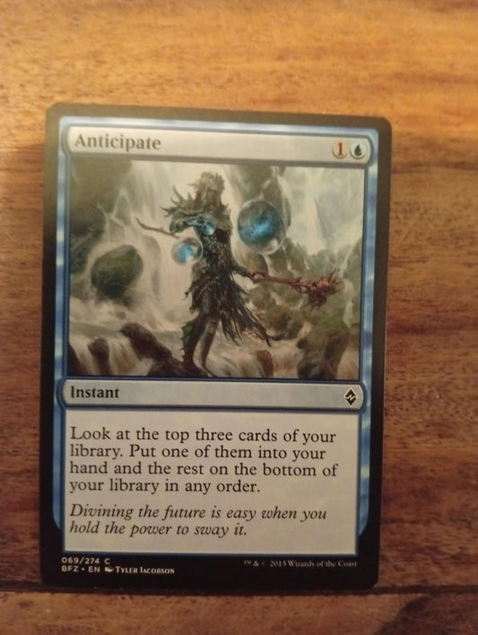 Magic The Gathering Anticipate 069/274 Battle for Zendikar