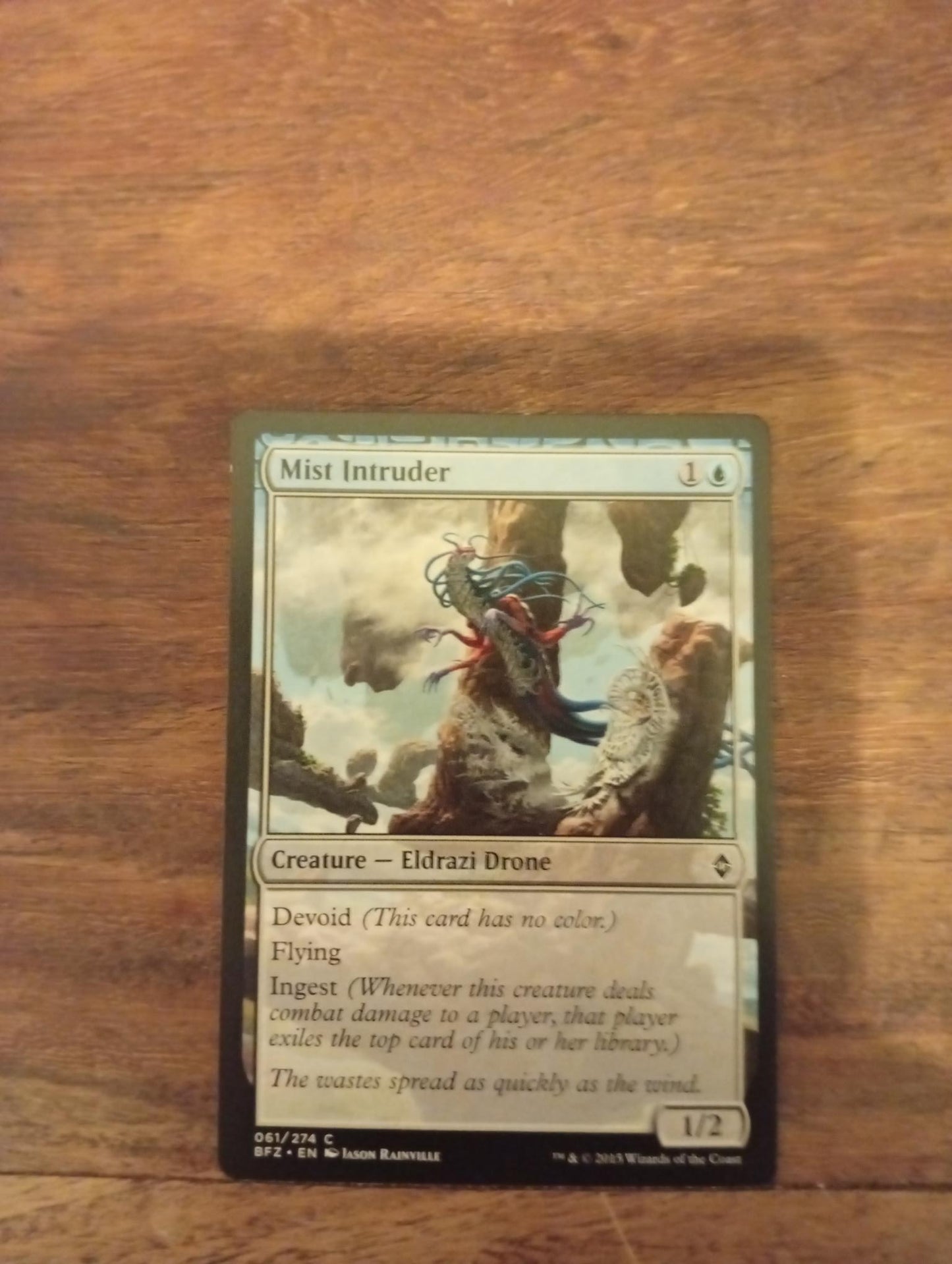 Magic The Gathering Mist Intruder 061/274 Battle for Zendikar