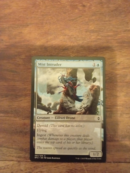 Magic The Gathering Mist Intruder 061/274 Battle for Zendikar