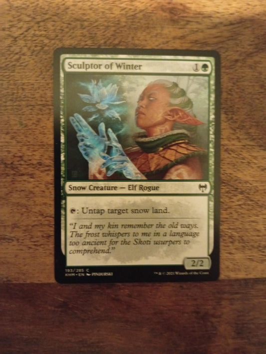 Magic The Gathering Sculptor of Winter 193/285 Kaldheim