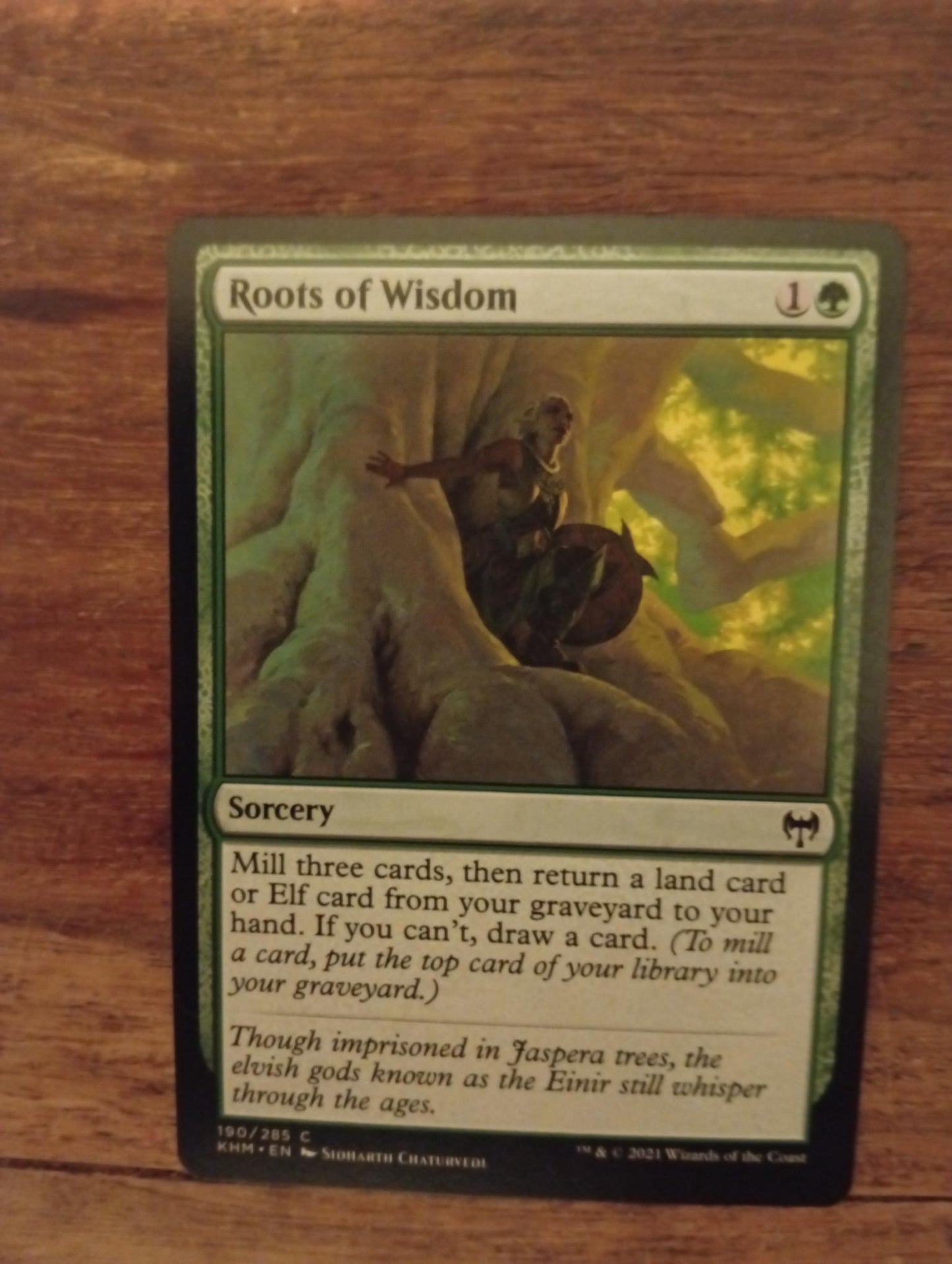 Magic The Gathering Roots of Wisdom 190/285 Kaldheim