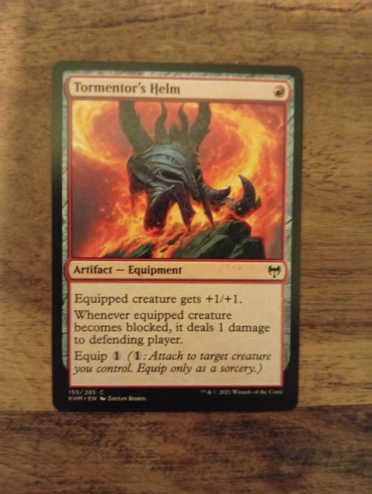 Magic The Gathering Tormentor's Helm 155/285 Kaldheim