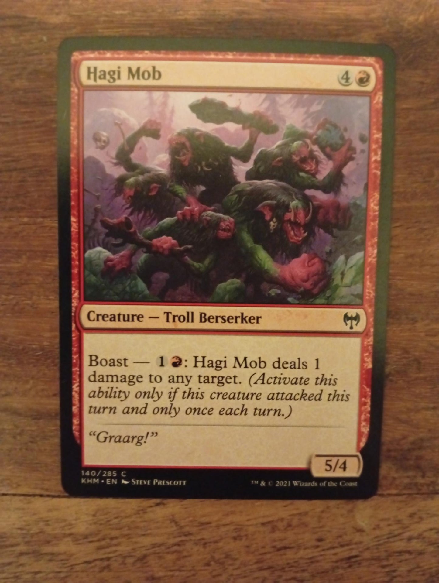 Magic The Gathering Hagi Mob 140/285 Kaldheim