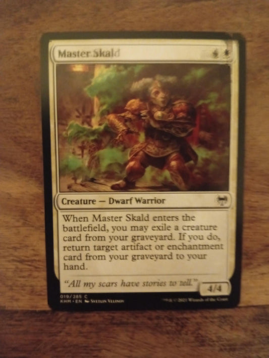 Magic The Gathering Master Skald 019/285 Kaldheim
