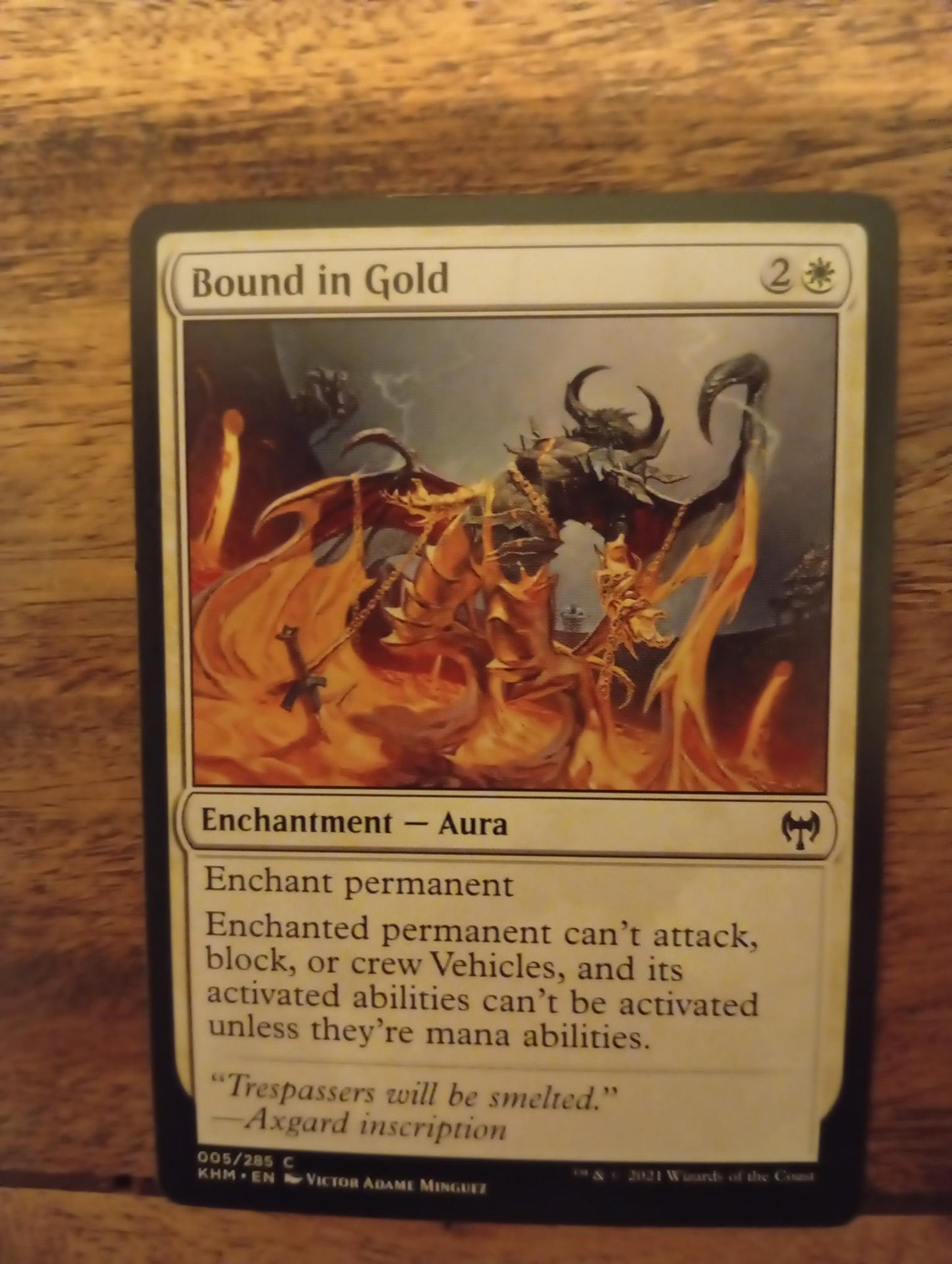 Magic The Gathering Bound in Gold 005/285 Kaldheim