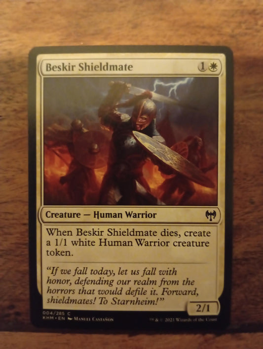 Magic The Gathering Beskir Shieldmate 004/285 Kaldheim