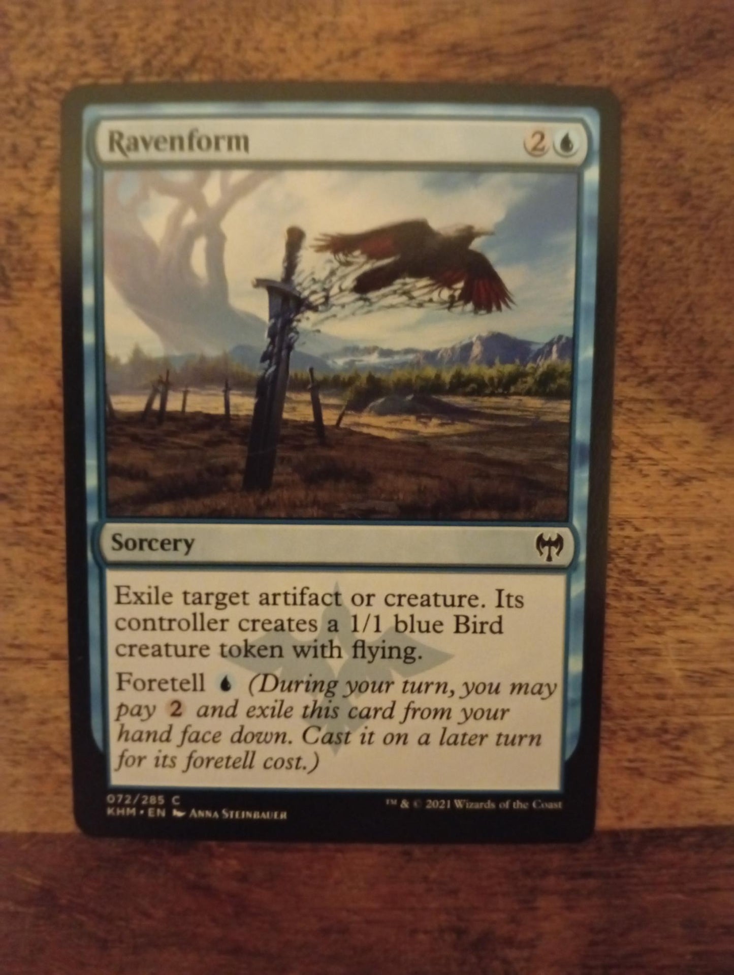 Magic The Gathering Ravenform 072/285 Kaldheim