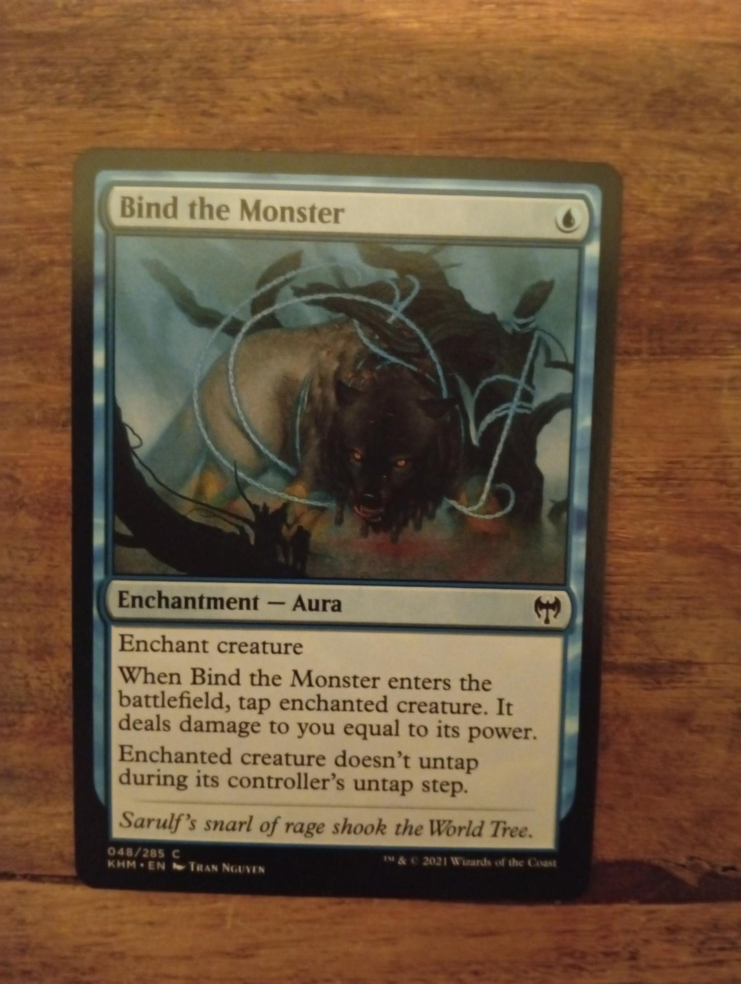 Magic The Gathering Bind The monster 048/285 Kaldheim