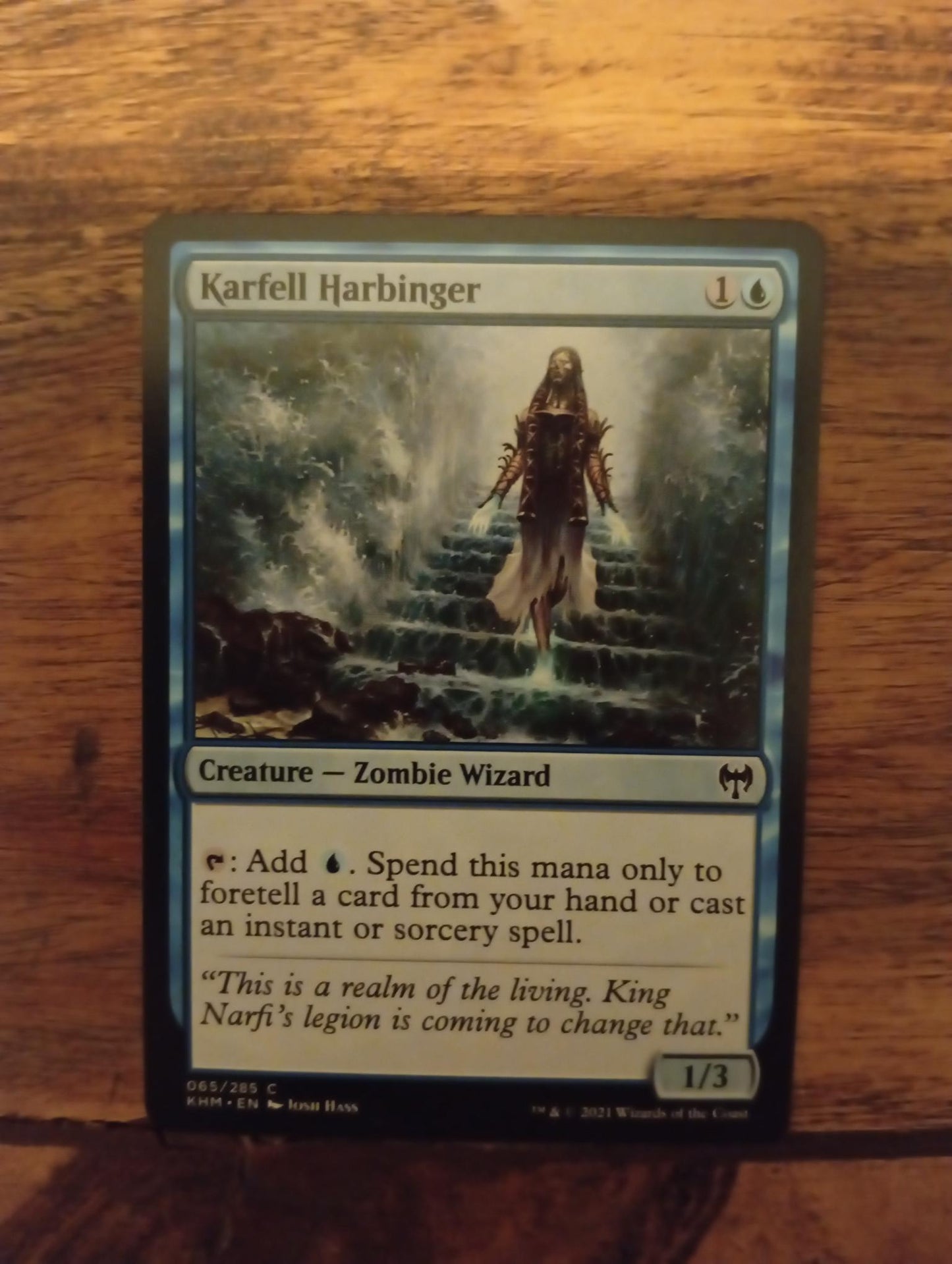 Magic The Gathering Karfell Harbinger 065/285 Kaldheim