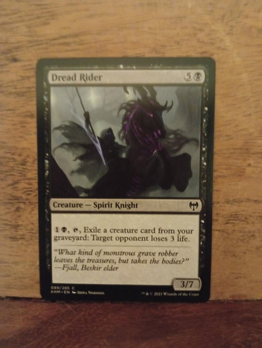 Magic The Gathering Dread Rider 089/285 Kaldheim