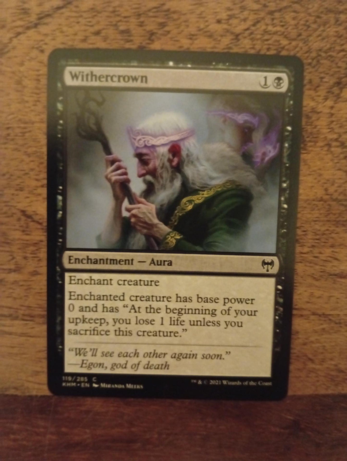 Magic The Gathering Withercrown 119/285 Kaldheim