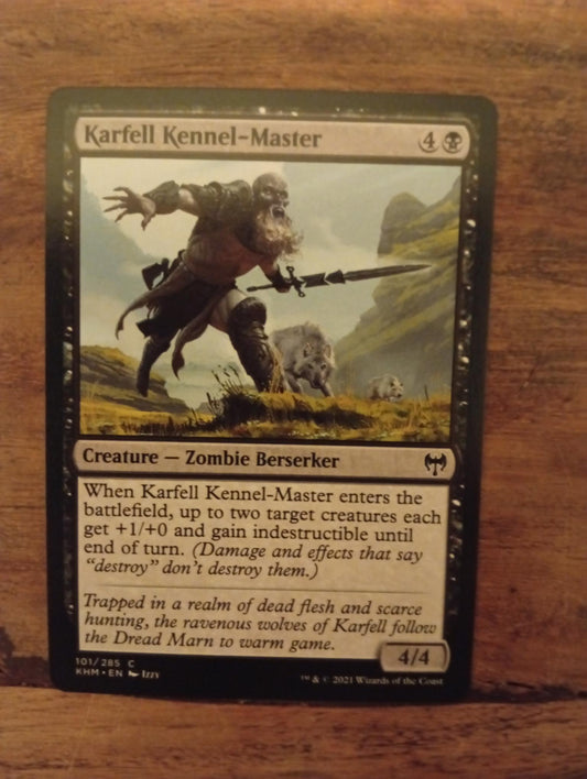 Magic The Gathering Karfell Kennel-Master 101/285 Kaldheim