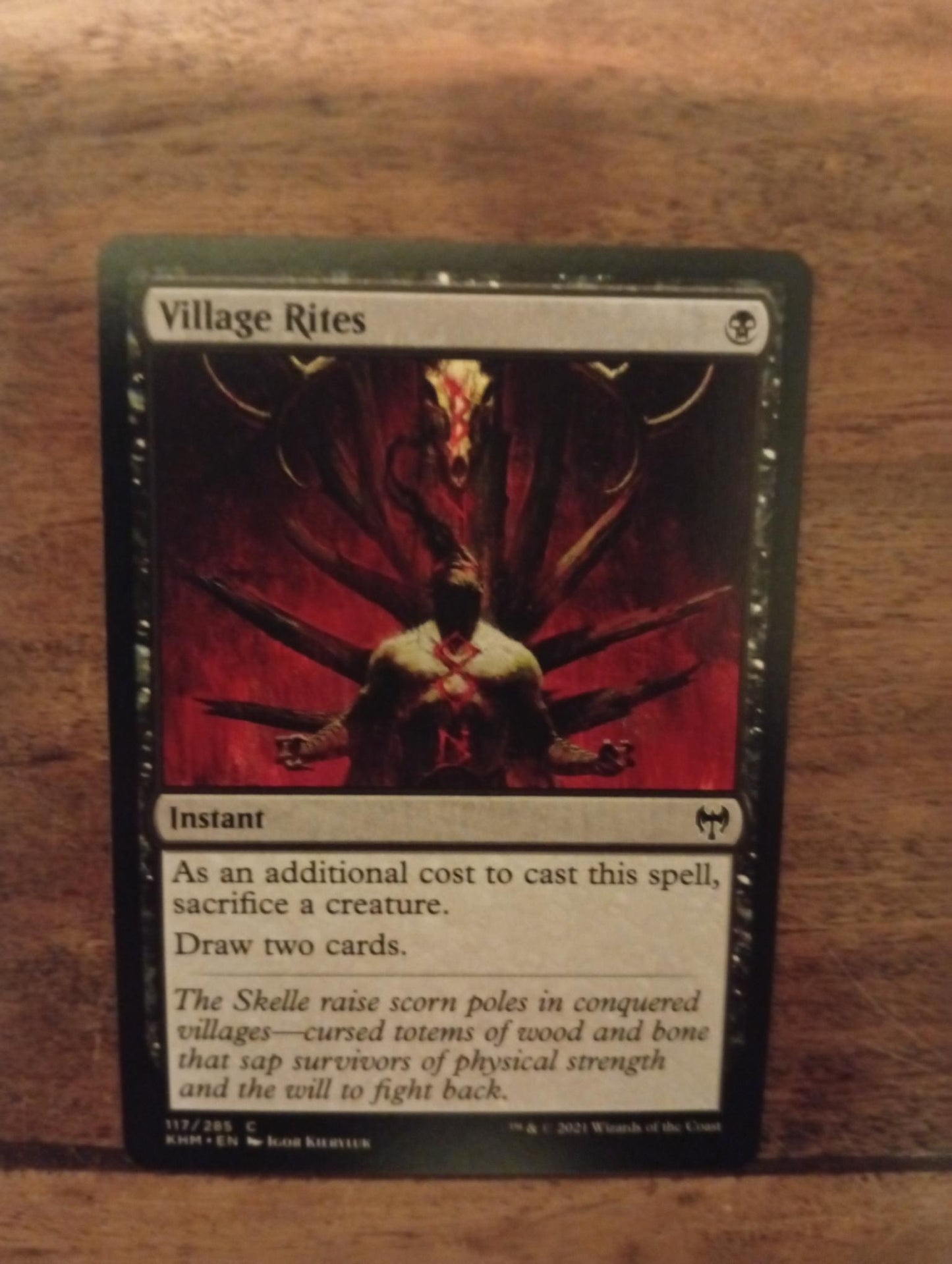 Magic The Gathering Village Rites 117/285 Kaldheim