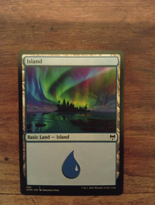 Magic The Gathering Island #395 Kaldheim
