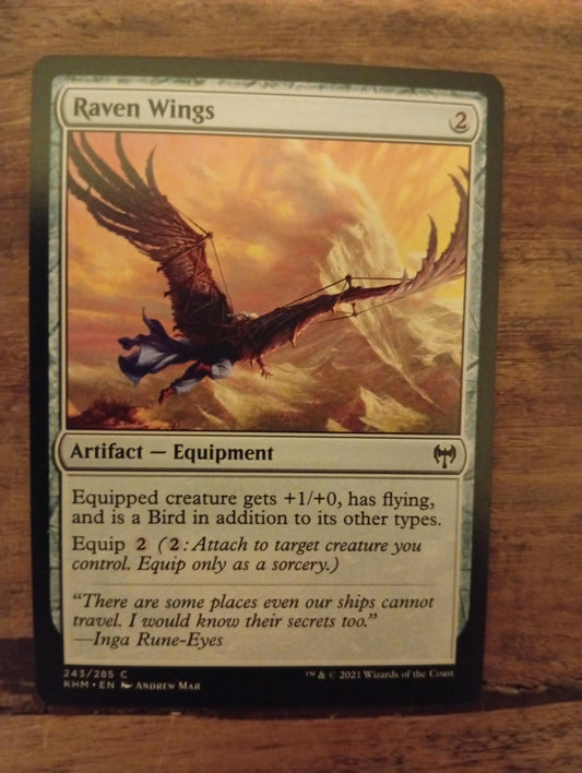 Magic The Gathering Raven Wings 243/285 Kaldheim