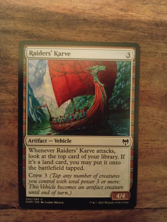 Magic The Gathering Raiders' Karve 242/285 Kaldheim