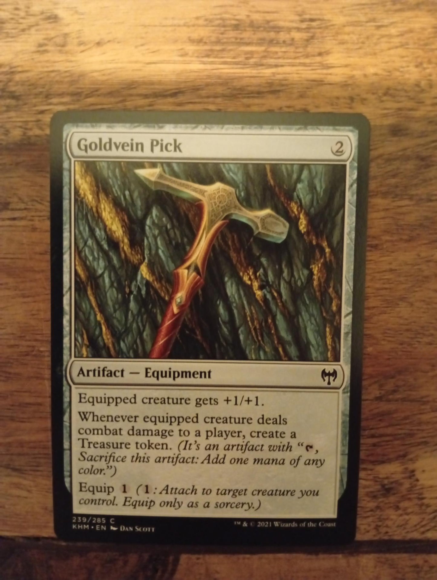 Magic The Gathering Goldvein Pick 239/285 Kaldheim